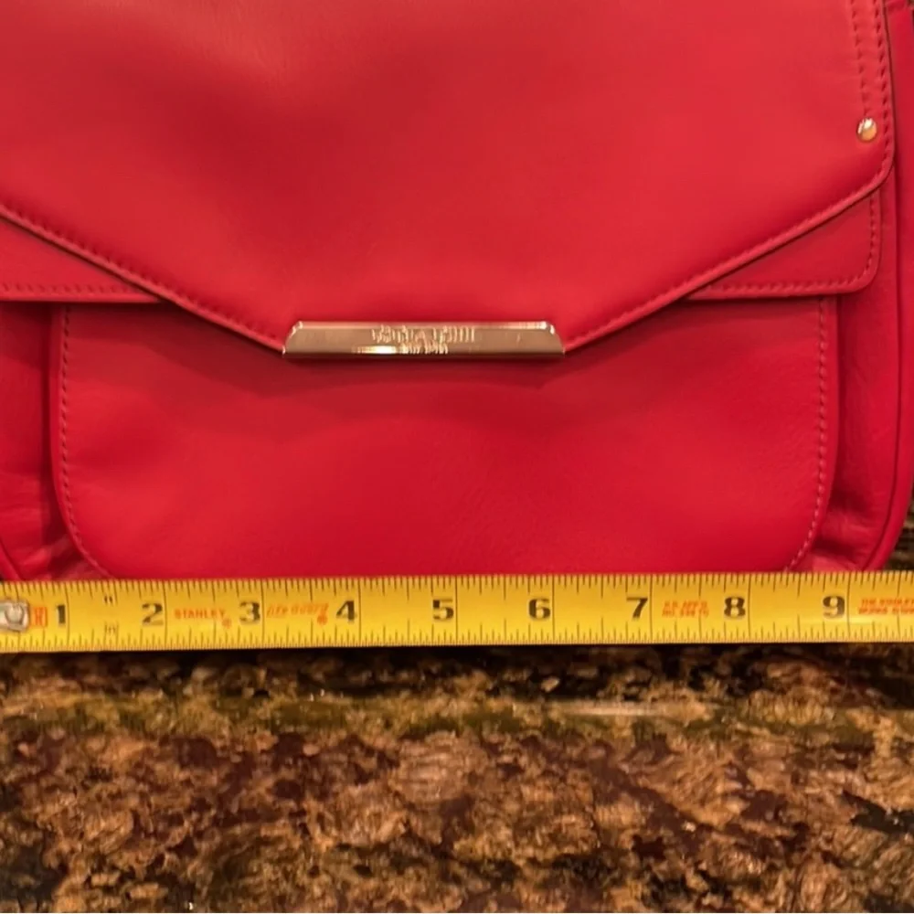 Coach F31844 Taylor leather Mini Flap Crossbody, Berry